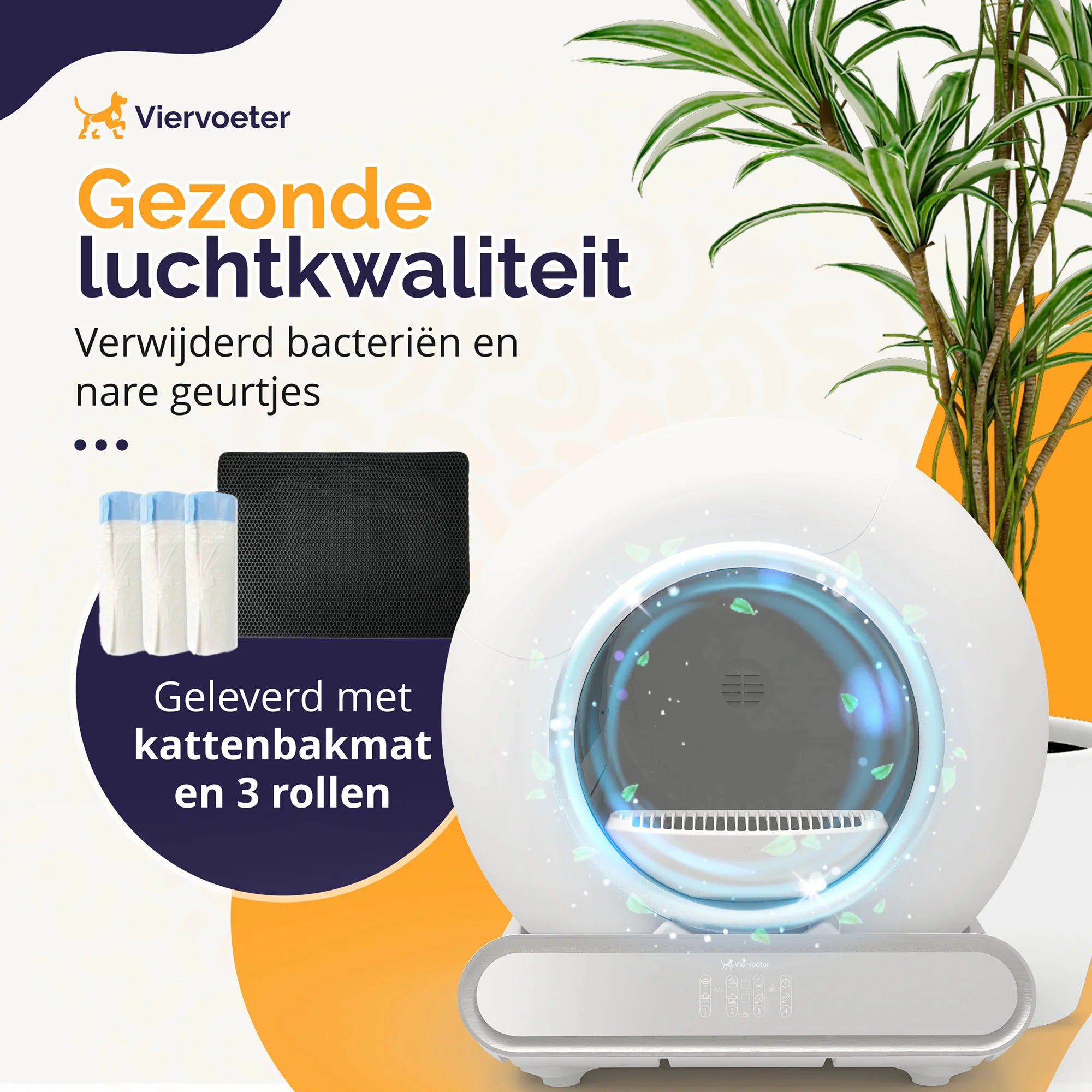 Viervoeter Fresh 2 Zilver