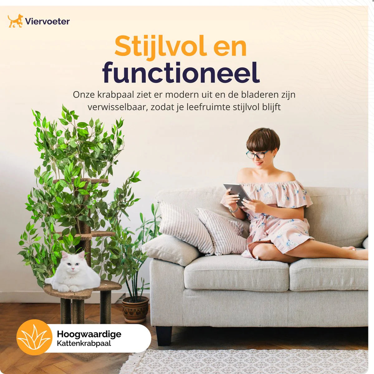 Levensechte kattenboom