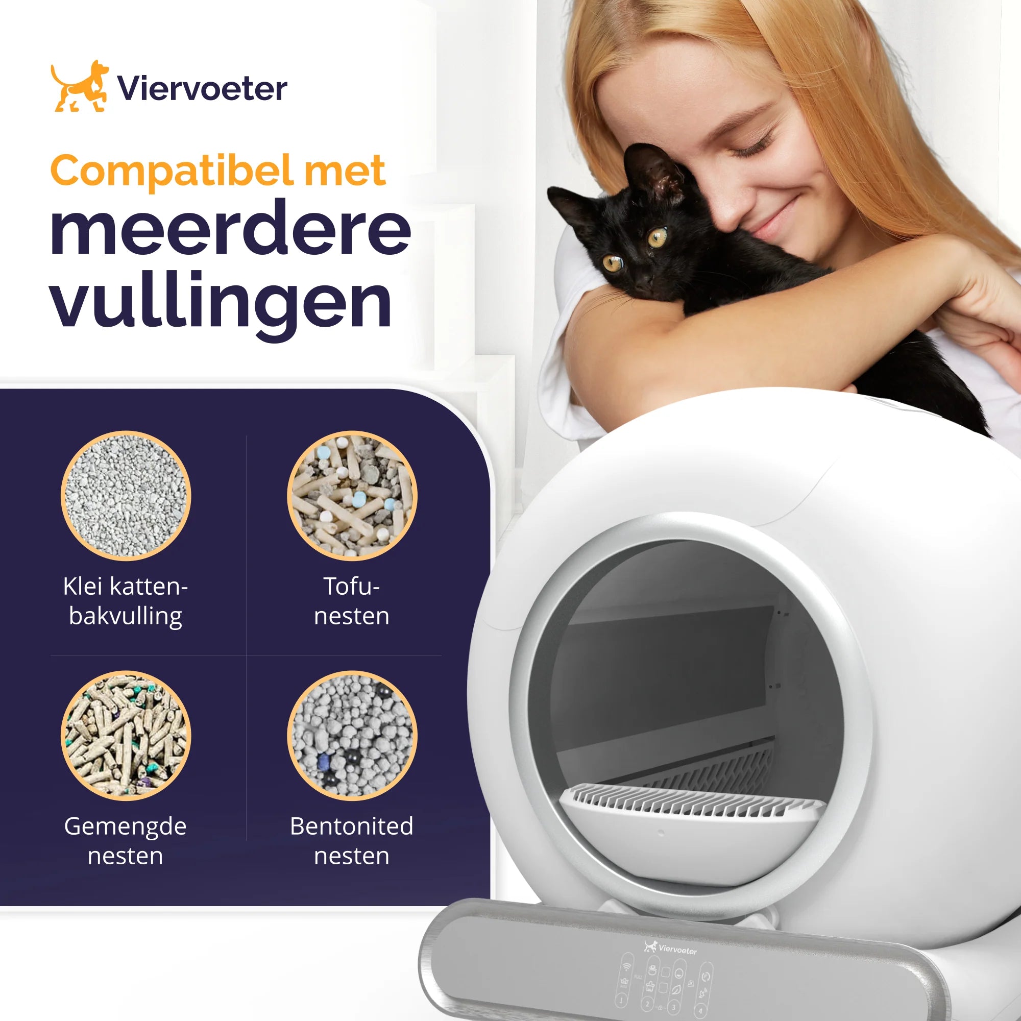 Viervoeter Fresh 2 Zilver