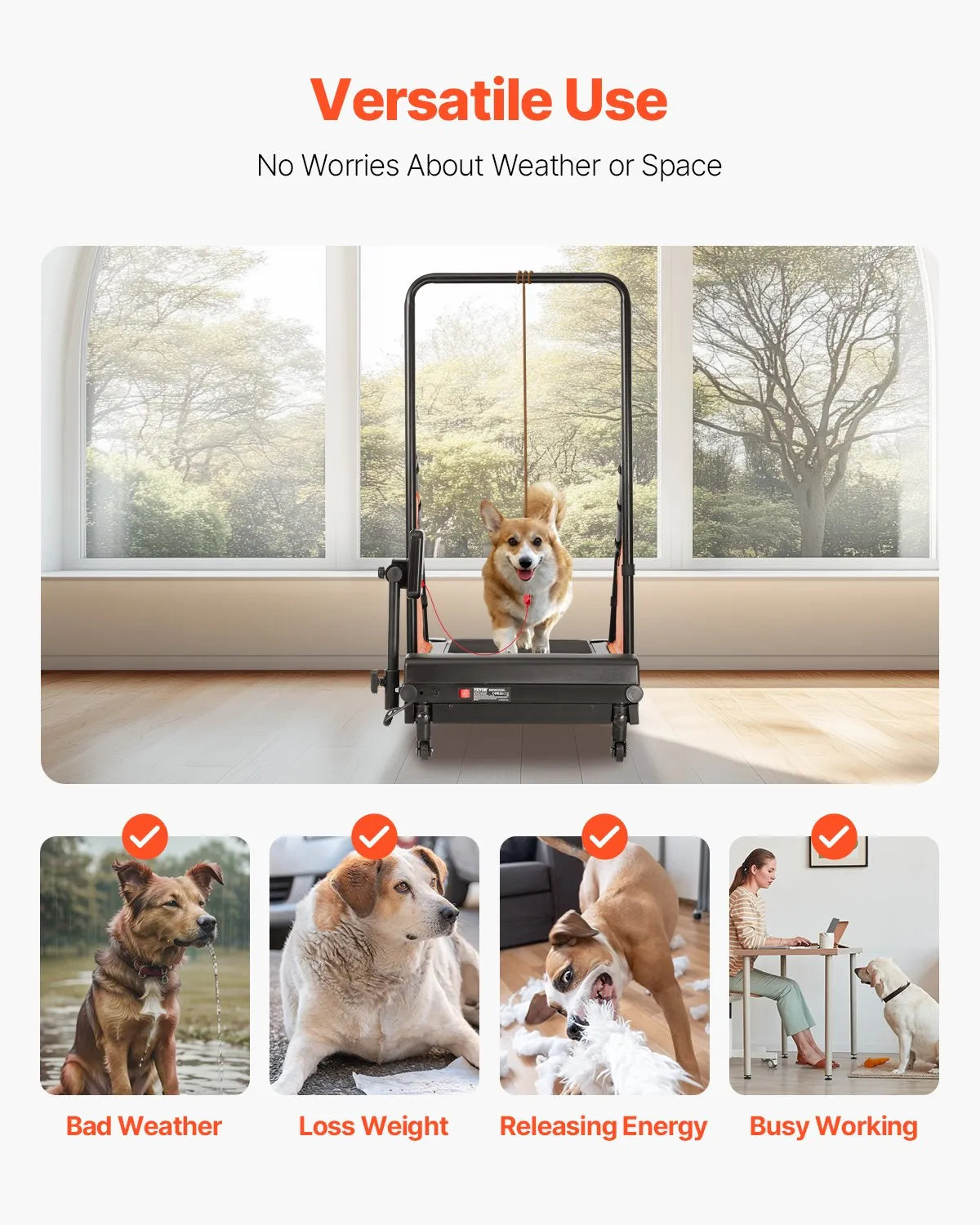 Vevor loopband voor honden